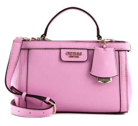 GUESS Eco Angy Society Satchel Flamingo