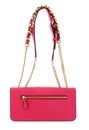 GUESS Geva Convertible Flap Crossbody Bag Magenta