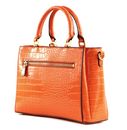 GUESS James Girlfriend Satchel Bag Orange