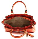 GUESS James Girlfriend Satchel Bag Orange