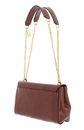 GUESS Katey Flap Shoulder Bag Cognac GUESS Katey Flap Shoulder Bag Cognac