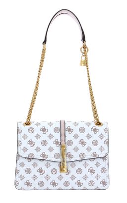 GUESS James Logo Convertable Shoulderbag White Logo