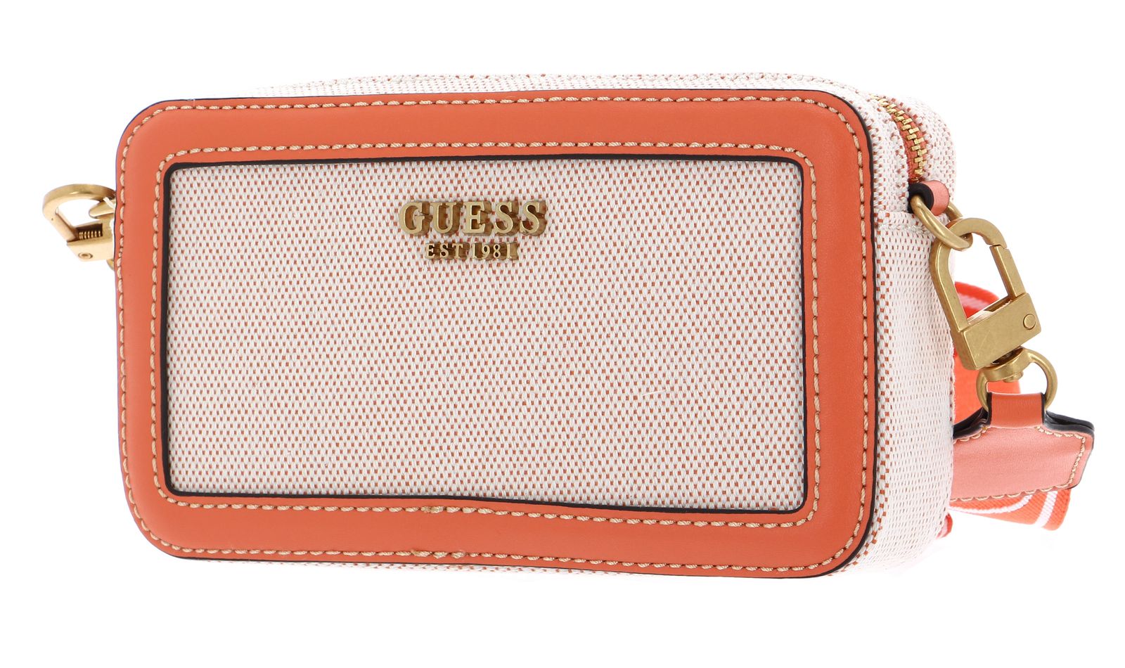 GUESS Umhängetasche Jovie Mini Crossbody Camera Bag Orange modeherz