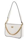 GUESS Katey Mini Top Zip Shoulder Bag Stone GUESS Katey Mini Top Zip Shoulder Bag Stone