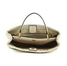 GUESS Lisbet Woven Handbag Stone GUESS Lisbet Woven Handbag Stone