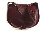 THE BRIDGE Dora Crossbody Bag Chianti Bordeaux Oro THE BRIDGE Dora Crossbody Bag Chianti Bordeaux Oro