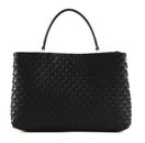 GUESS Lisbet Woven Handbag Black GUESS Lisbet Woven Handbag Black