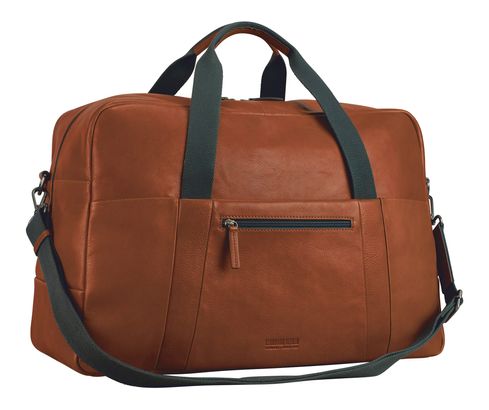 LEONHARD HEYDEN Hamburg Travel Bag Cognac