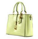 GUESS James Girlfriend Satchel Bag Light Lime