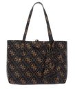 GUESS Eco Brenton Tote Brown Logo GUESS Eco Brenton Tote Brown Logo