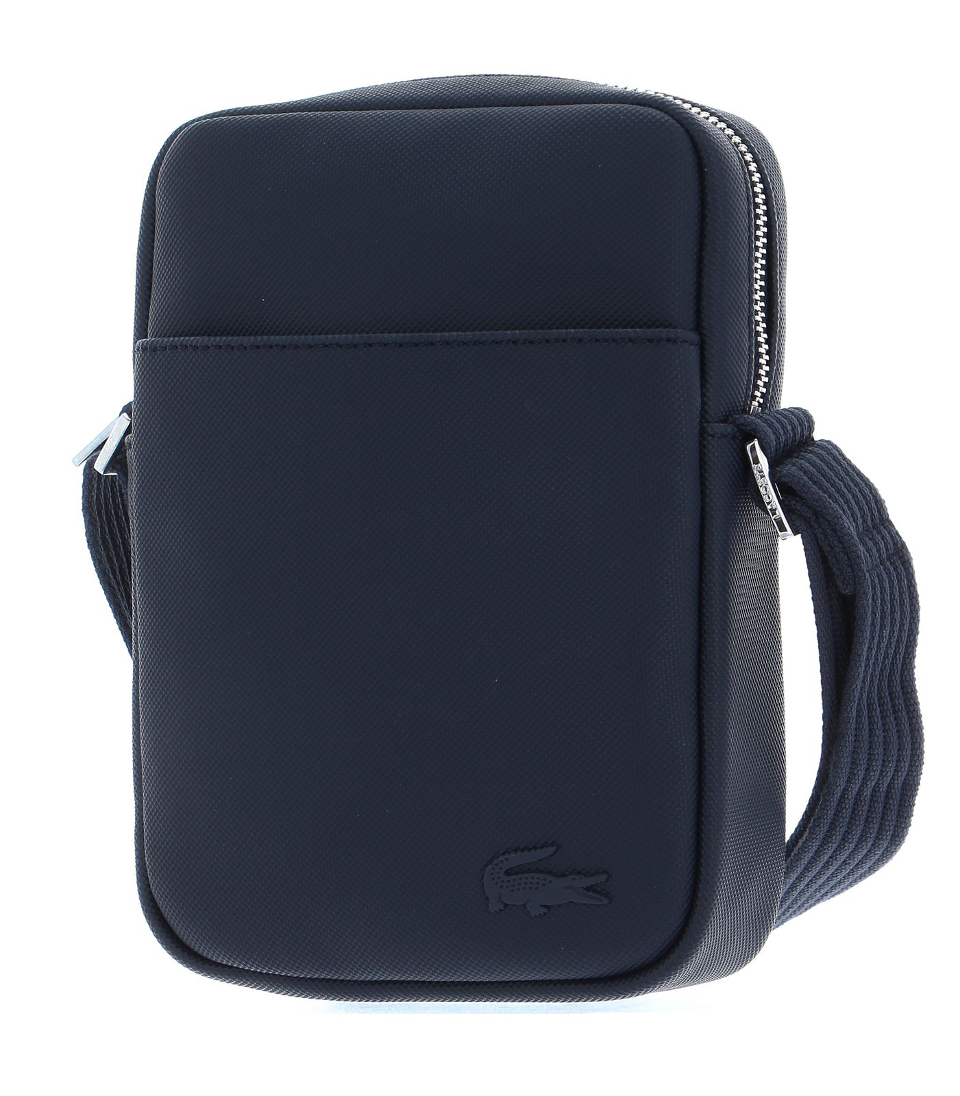 Lacoste sling bag online leather