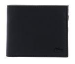 LACOSTE Men's Classic Billfold Coin Wallet M Noir LACOSTE Men's Classic Billfold Coin Wallet M Noir