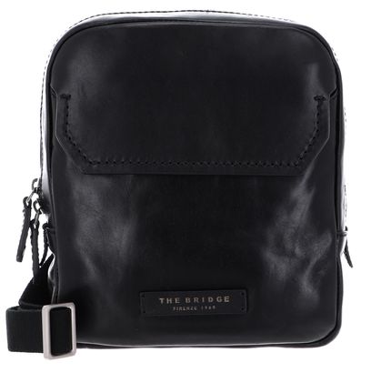 THE BRIDGE Crossbody Bag M Nero Palladio o Nickel