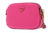 GUESS Becci Girlfriend Double Zip Crossbody Bag Magenta