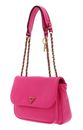 GUESS Becci Convertible Crossbody Flap Magenta