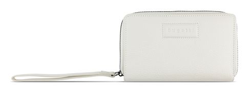 bugatti Elsa Zip Wallet White