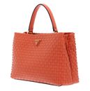 GUESS Lisbet Woven Handbag Papaya GUESS Lisbet Woven Handbag Papaya