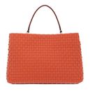 GUESS Lisbet Woven Handbag Papaya GUESS Lisbet Woven Handbag Papaya
