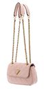 GUESS Giully Mini Convertible Crossbody Flap Apricot Cream