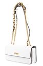 GUESS Geva Convertible Flap Crossbody Bag White Logo GUESS Geva Convertible Flap Crossbody Bag White Logo
