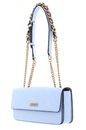 GUESS Geva Convertible Flap Crossbody Bag Ice blue GUESS Geva Convertible Flap Crossbody Bag Ice blue