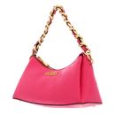 GUESS Geva Three Compartment Shoulder Bag Magenta Logo
