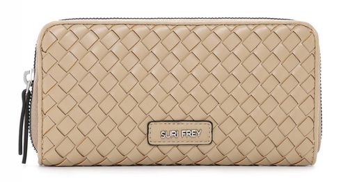 SURI FREY Karly Zip Around Wallet Beige