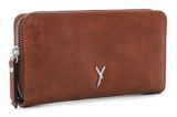 SURI FREY Gracey Zip Around Wallet Cognac