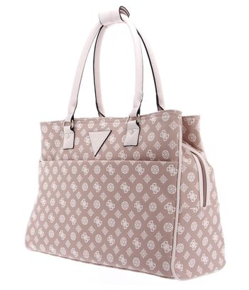 Sac à Main GUESS Wilder Shopper Tote White Multi - Neuf Avec étiquettes - Polyuréthane