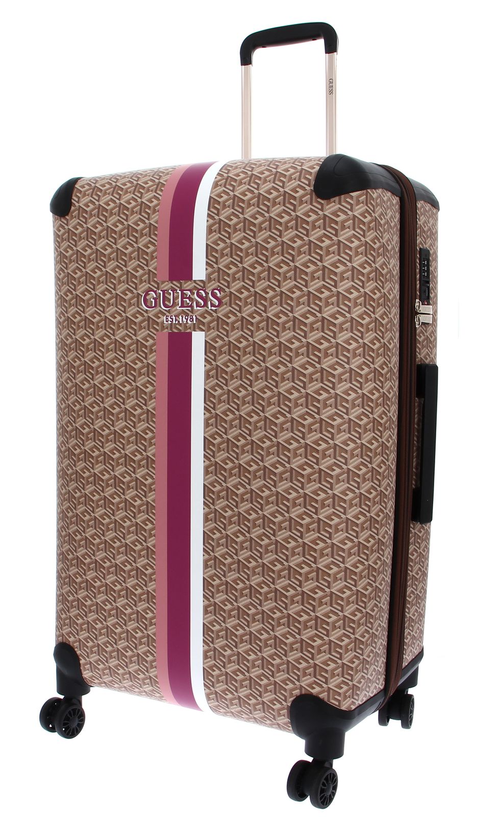 GUESS trolley Wilder L Taupe Logo | Buy bags, purses & accessories