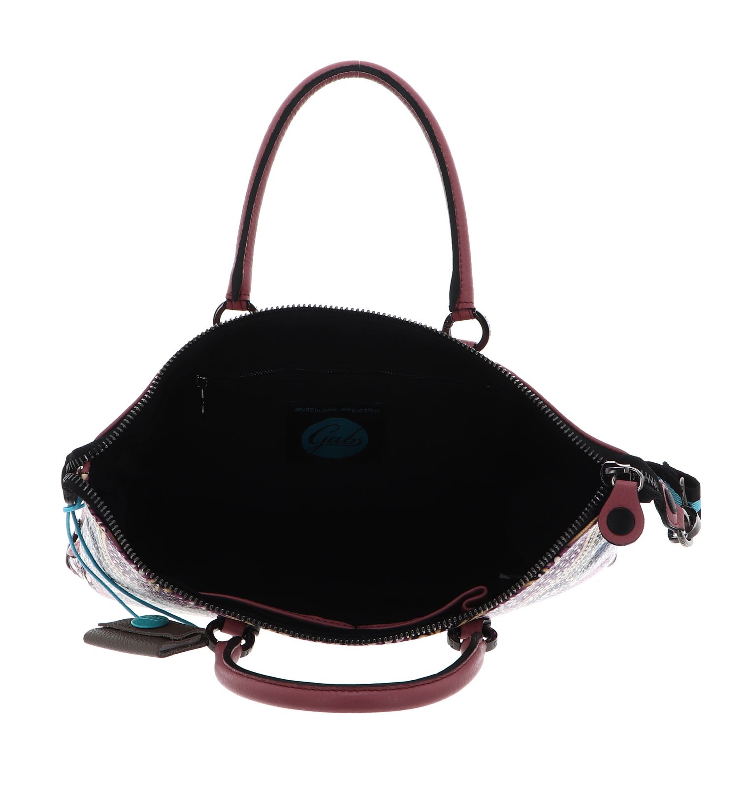 GABS Borsa G3 M Plus Bull – Rosso Fuoco – Borsa A Mano Trasformabile In Zaino – Dimensioni 37x30x3 Cm – Inclusa Borsetta In Tessuto