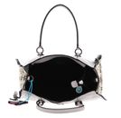 Gabs Ivette TG Bull + Persiano Black Shoulder Bag M Sasso