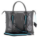 Gabs G3 Plus TG Glass Tube Black Shoulder Bag M Basalto