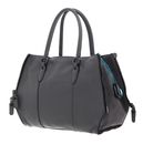 Gabs Ivette TG Bull + Crosta Black Shoulder Bag M Basalto Gabs Ivette TG Bull + Crosta Black Shoulder Bag M Basalto