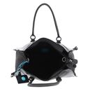 Gabs Ivette TG Bull + Crosta Black Shoulder Bag M Basalto Gabs Ivette TG Bull + Crosta Black Shoulder Bag M Basalto