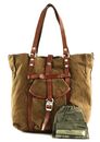 CAMPOMAGGI Saturno Shopping Bag V.Militare + T / Cognac CAMPOMAGGI Saturno Shopping Bag V.Militare + T / Cognac