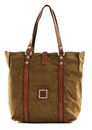 CAMPOMAGGI Saturno Shopping Bag V.Militare + T / Cognac CAMPOMAGGI Saturno Shopping Bag V.Militare + T / Cognac
