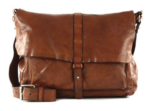 CAMPOMAGGI Dioniso Crossbody Bag L Cognac
