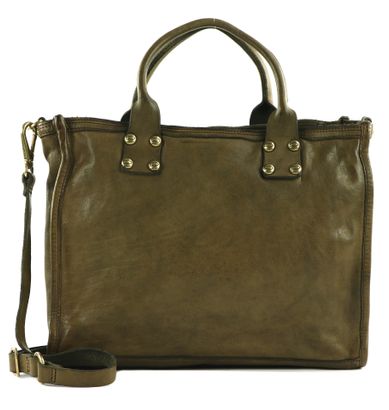 CAMPOMAGGI Shopping Bag Verde Militare