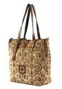 CAMPOMAGGI Shopping Bag Bianco + T / Cognac CAMPOMAGGI Shopping Bag Bianco + T / Cognac