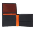bruno banani Wallet Black / Orange bruno banani Wallet Black / Orange