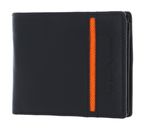 bruno banani Wallet Black / Orange bruno banani Wallet Black / Orange