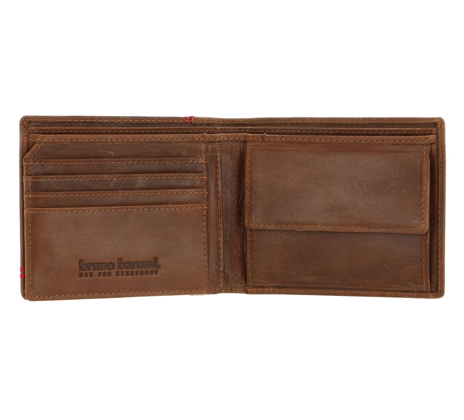 bruno banani Geldbörse Wallet | Cognac / Red modeherz