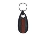 bruno banani Gift Set Slim Wallet / Keychain Black Black / Cognac