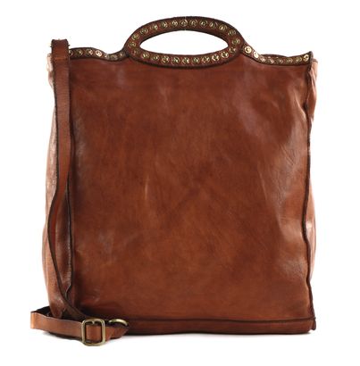 CAMPOMAGGI Shopping Bag Cognac