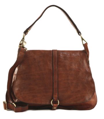 CAMPOMAGGI Shoulder Bag Cognac