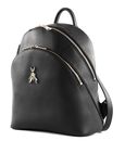 PATRIZIA PEPE Backpack Black / Light Gold