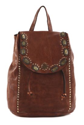 CAMPOMAGGI Cassiopea Backpack Cognac