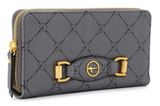 Tamaris Anastasia Buckle Zip Around Wallet Darkgrey Tamaris Anastasia Buckle Zip Around Wallet Darkgrey
