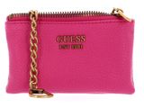 GUESS Becci Zip Pouch Magenta GUESS Becci Zip Pouch Magenta